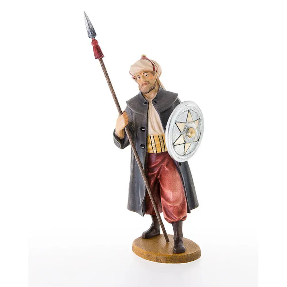 Soldier with launch and shield