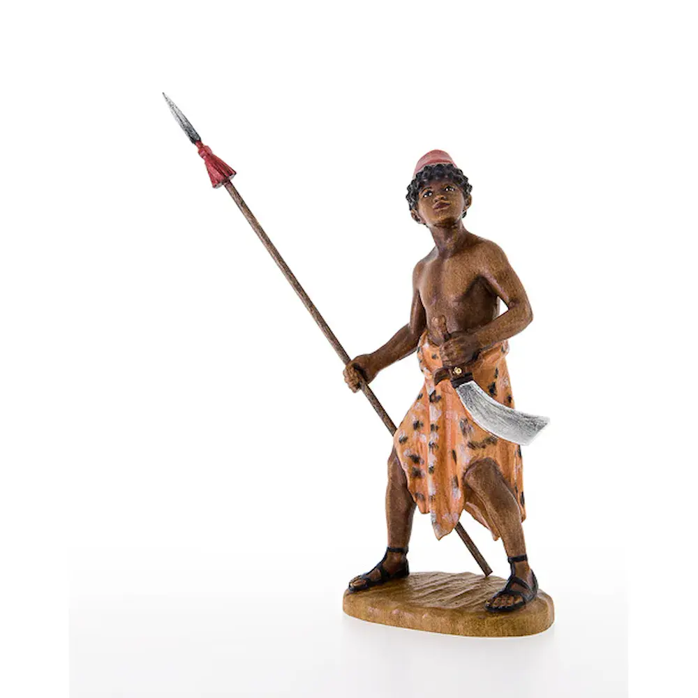 Soldier with sword and launch