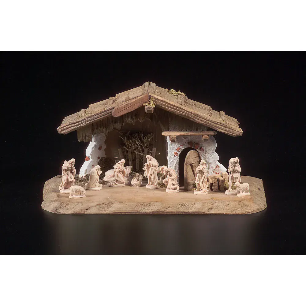 Set of 13 miniatures without stable