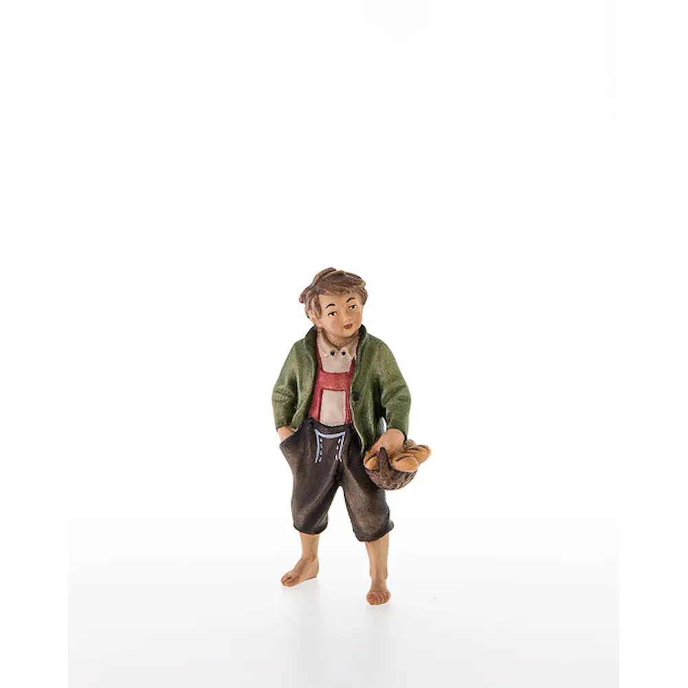 Boy with bread-basket