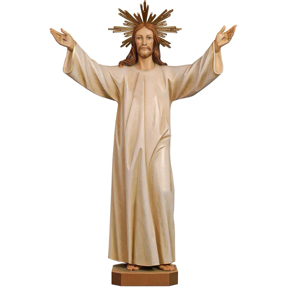 Jesus with halo