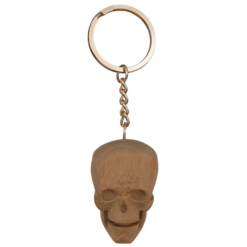 Schlüsselanhänger Skull Totenkopf Kirsche