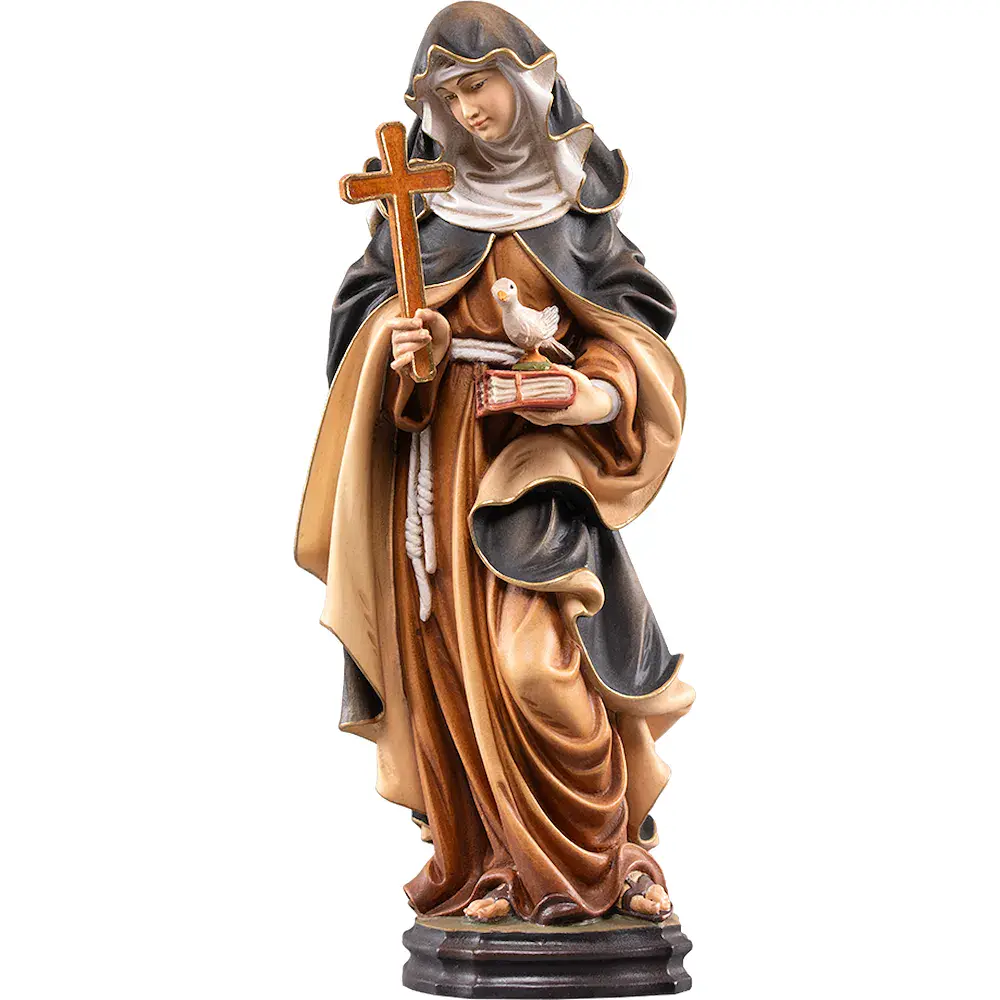 Santa Maria Crescentia Höss con croce e libro