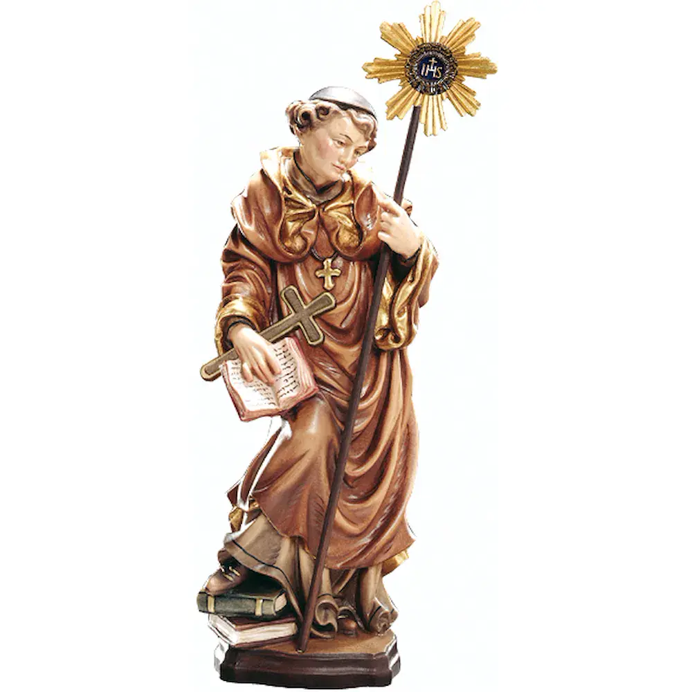 San Bernardino da Siena con croce e sole