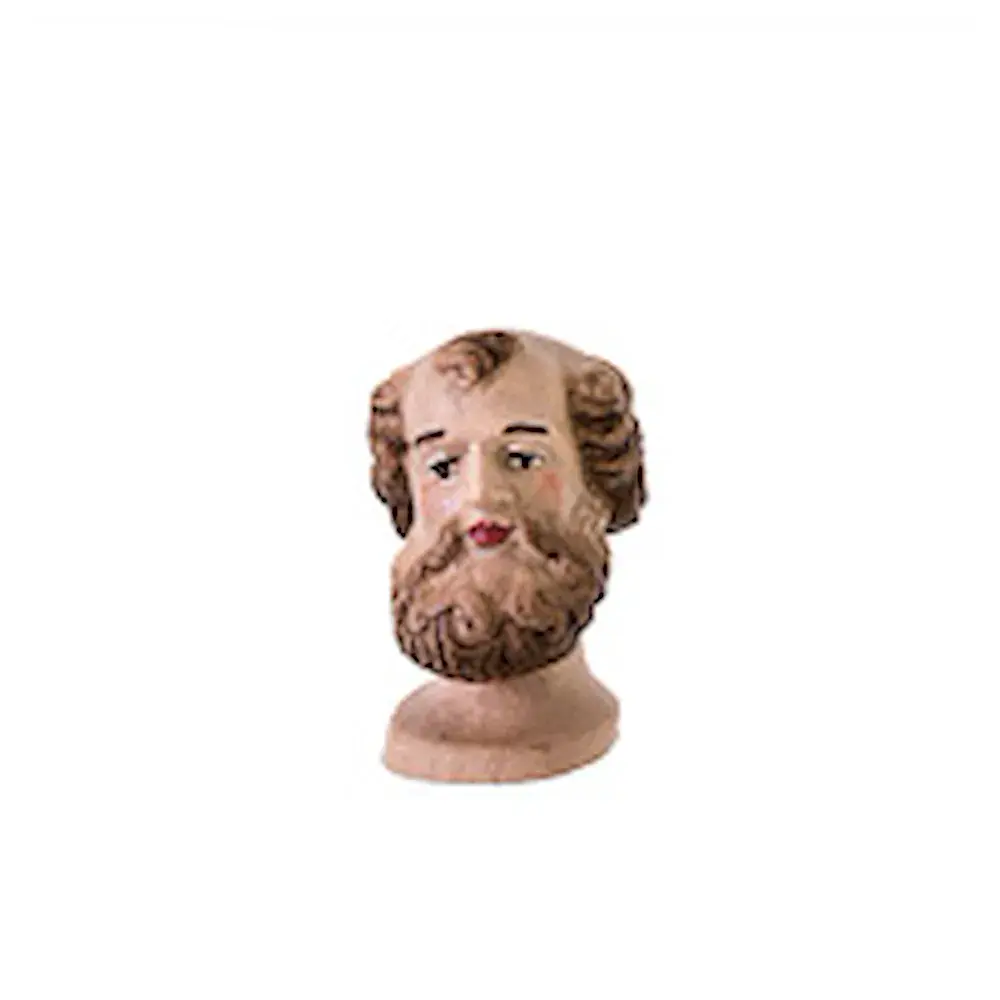 Head with beard
