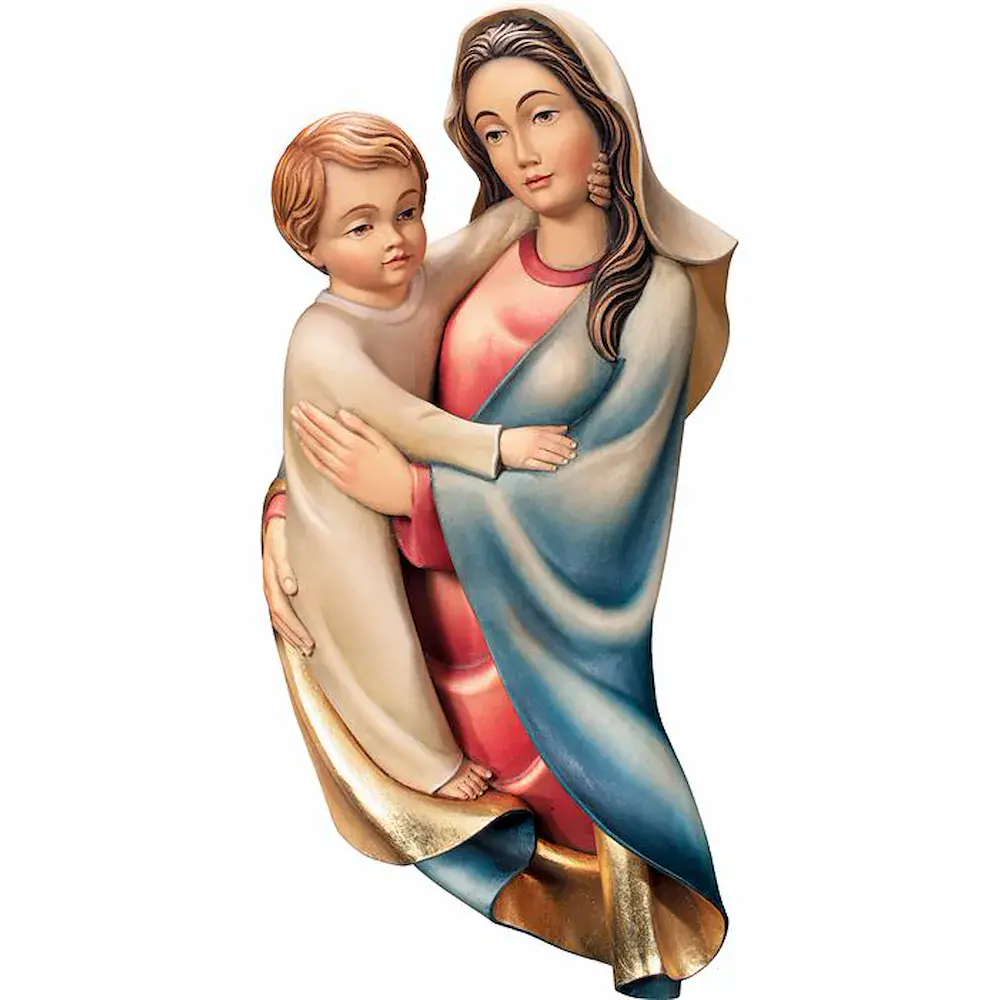 Virgen relieve busto