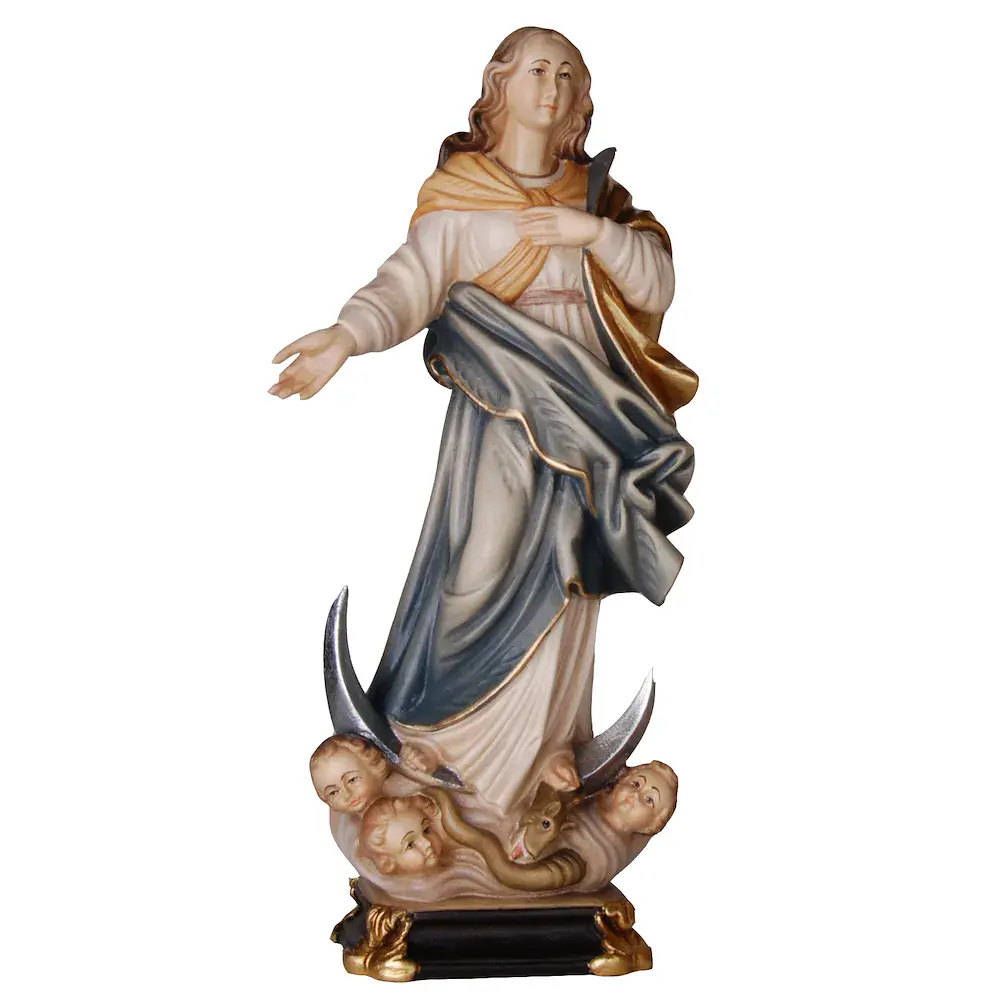 Inmaculada con ángeles