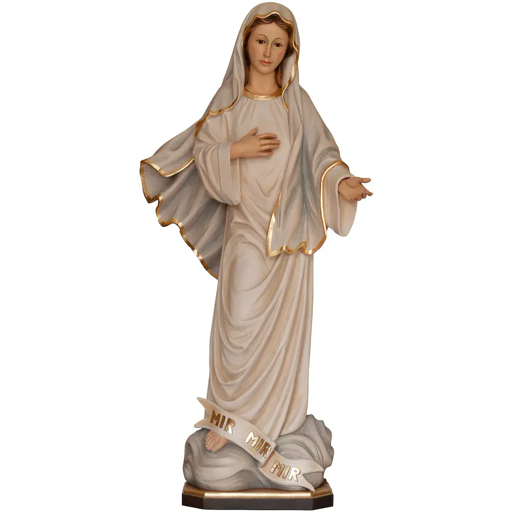 Jungfrau Maria von Medjugorje, Holz
