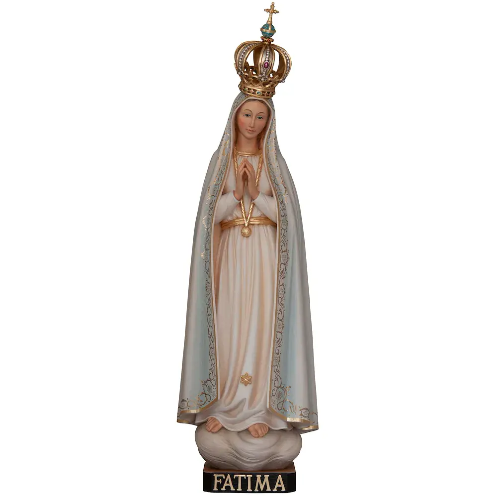 Madonna Fatimá Pellegrina mit offener Krone