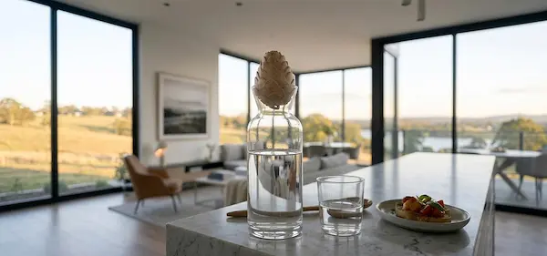 Design naturale in legno: quando acqua e bosco diventano esperienza quotidiana