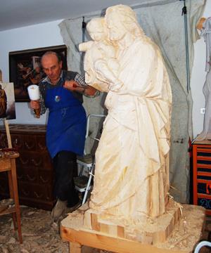 Heiliger Josef mit Lilie