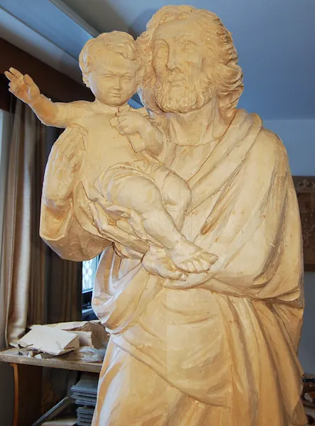 Heiliger Josef mit Lilie
