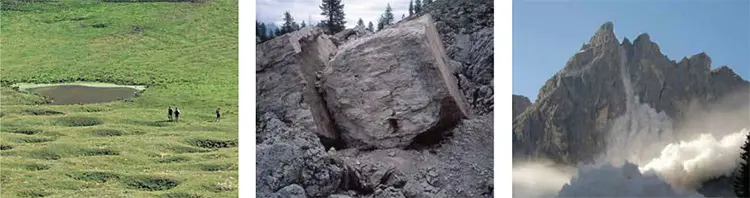 Geomorphologische Entwicklung der Dolomiten