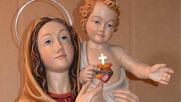 Madonna with child 130cm