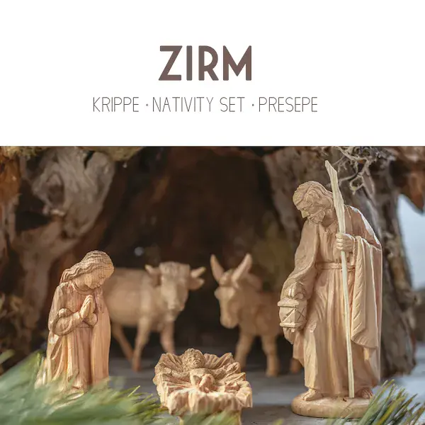 presepio in cirmolo