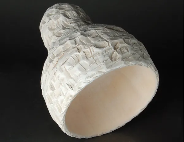 Lampada in legno