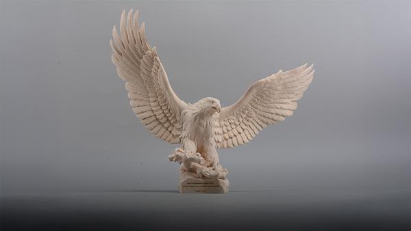 Personalized wooden Eagle