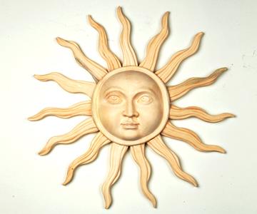 Sonne und Engelskopf